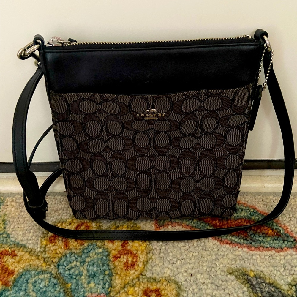 Coach- Small- Black- Crossbody